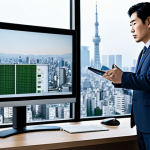 **

A professional Japanese businessman in a modern office, wearing a modest business suit, fully clothed, appropriate attire, safe for work. He is confidently presenting data on a screen, perfect anatomy, natural proportions, high-quality digital art. Background includes Tokyo skyline visible through the window. Professional, family-friendly, appropriate content.

**